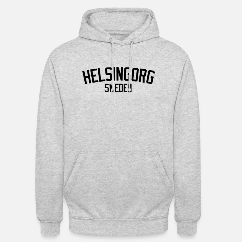 Helsingborg - Sweat-shirt à capuche unisexe - gris clair chiné