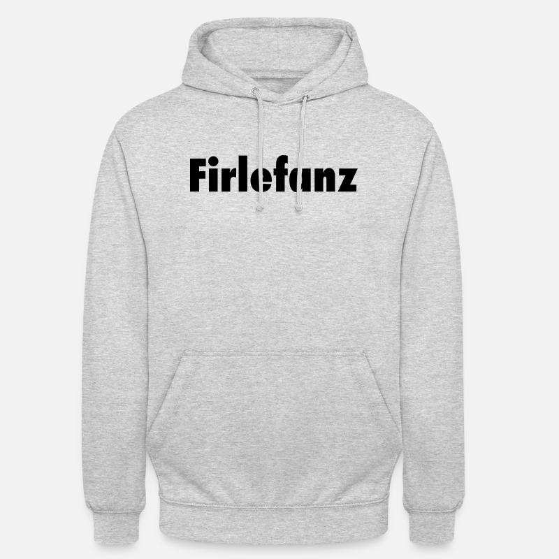 Firlefanz - Unisex Hoodie - Hellgrau meliert