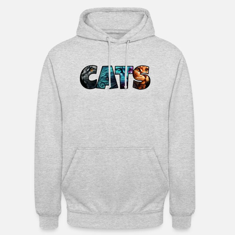 My Design - Unisex Hoodie - Hellgrau meliert