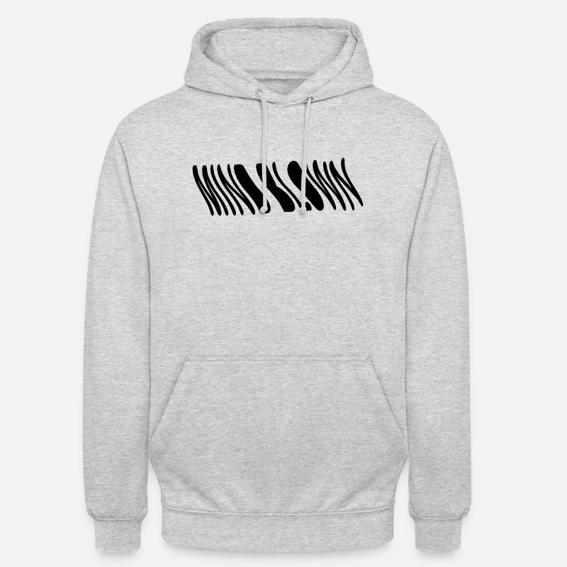 Mindblown Crazy Mind Funny - Unisex Hoodie - Hellgrau meliert