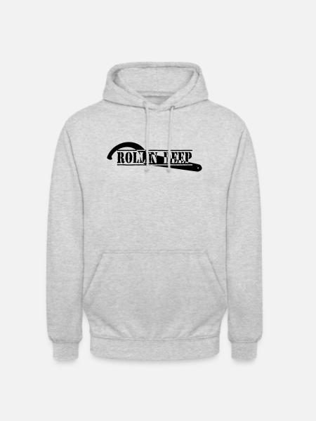 ROLLI DEEP - Unisex Hoodie - light heather grey