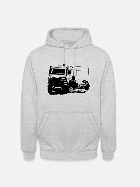 Rally Dakar - Truck Race - Unisex Hoodie - light heather grey