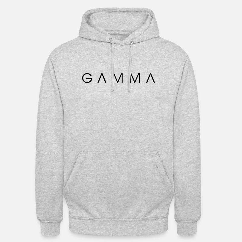 gamma - Sweat-shirt à capuche unisexe - gris clair chiné
