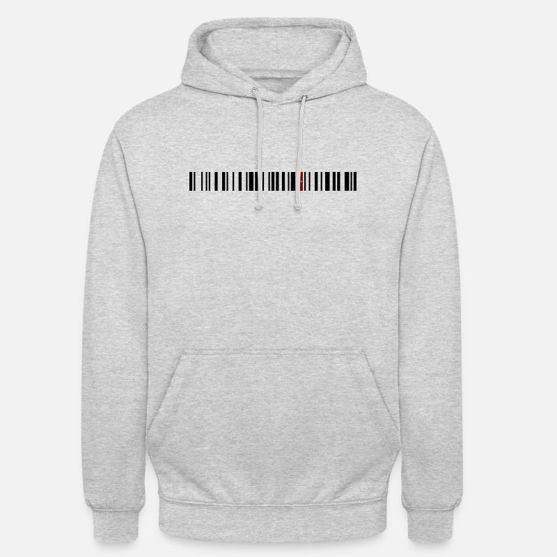 Ağrı - Sweat-shirt à capuche unisexe - gris clair chiné