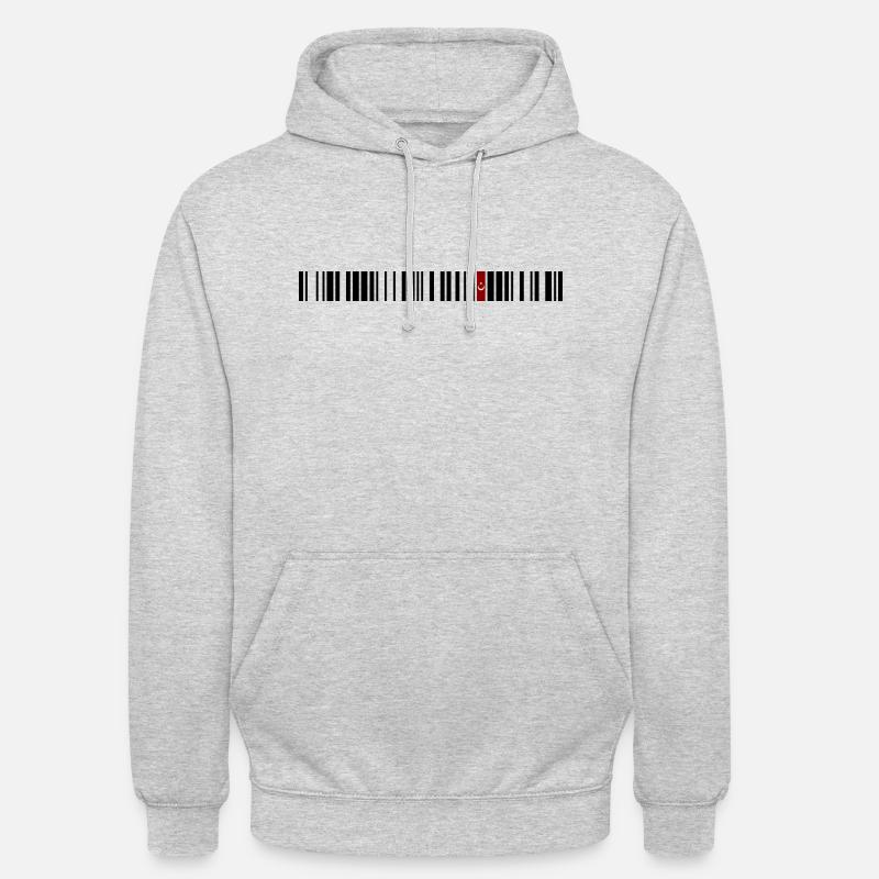 Mugla - Unisex Hoodie - Hellgrau meliert