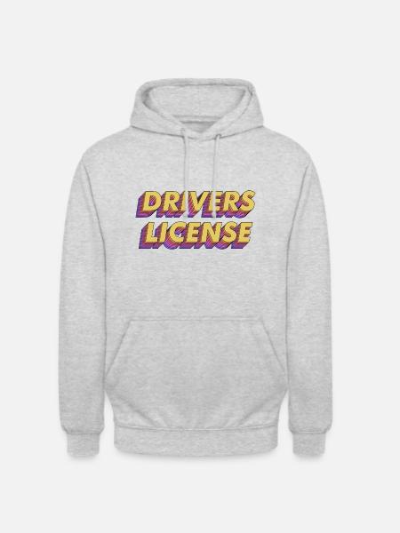 Drivers License Olivia Rodrigo - Unisex Hoodie - light heather grey