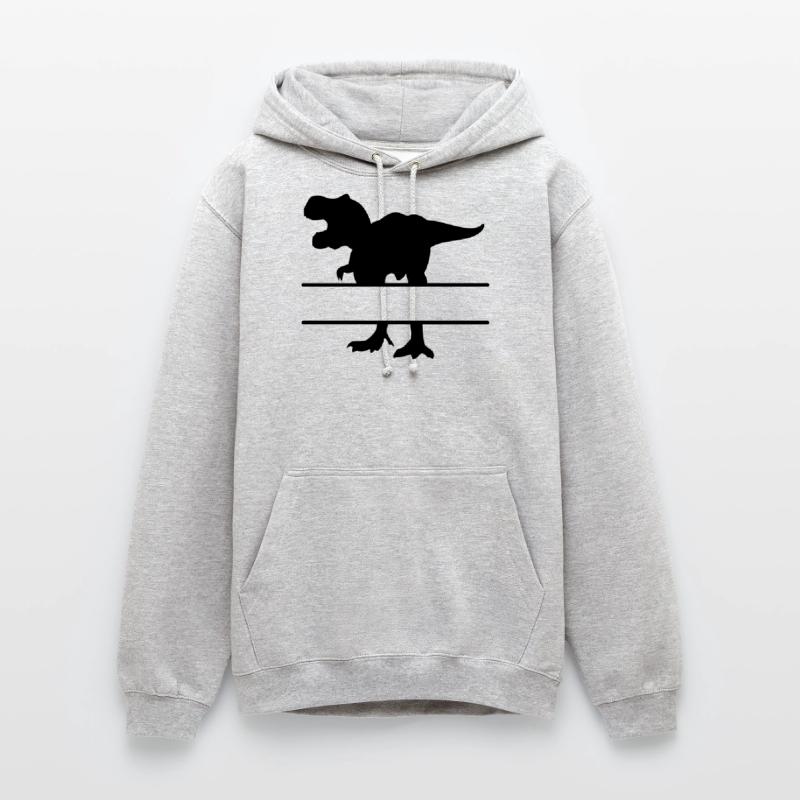 Dinosaurier - eigenen Text, eigener Name, T Rex Unisex Hoodie