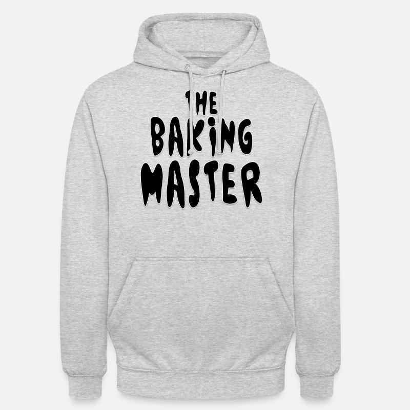Printflow Baking Master - Sweat-shirt à capuche unisexe - gris clair chiné