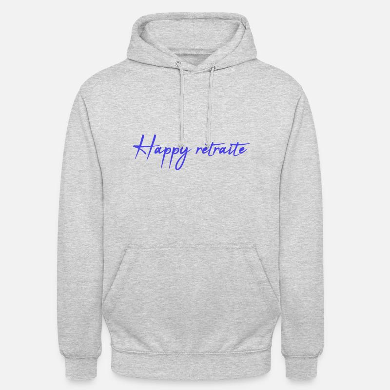 RETIREMENT. RETIREMENT. RETIRED. RETIREMENT - Unisex Hoodie - light heather grey