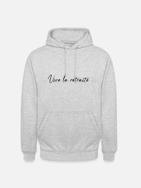 RETIREMENT. RETIREMENT. RETIRED. RETIREMENT - Unisex Hoodie - light heather grey