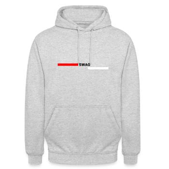 BEUTE - Unisex Hoodie - Hellgrau meliert - Vorne - Alina (178cm) & Michal (187cm)