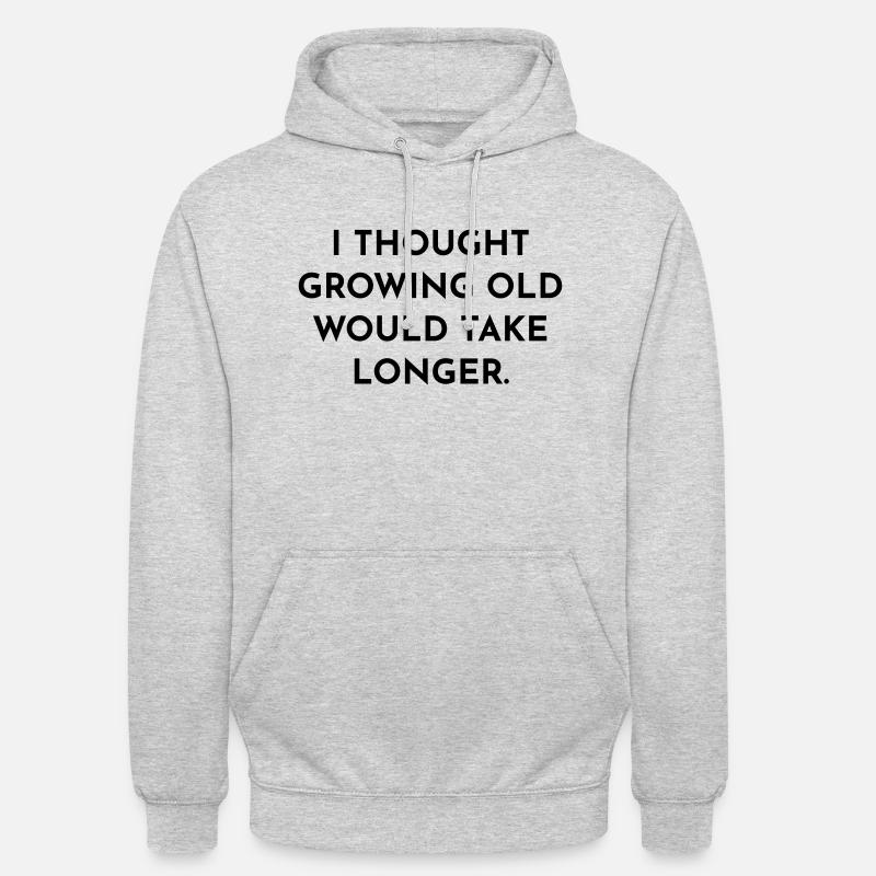 Alternd - Unisex Hoodie - Hellgrau meliert