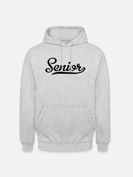 Senior - Unisex Hoodie - light heather grey