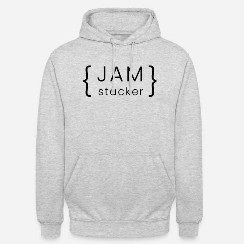 JAMstack - Javascript, APIs, Markup DeTypo Designs Unisex Hoodie