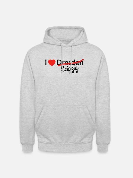 Leipzig! - Unisex Hoodie - light heather grey
