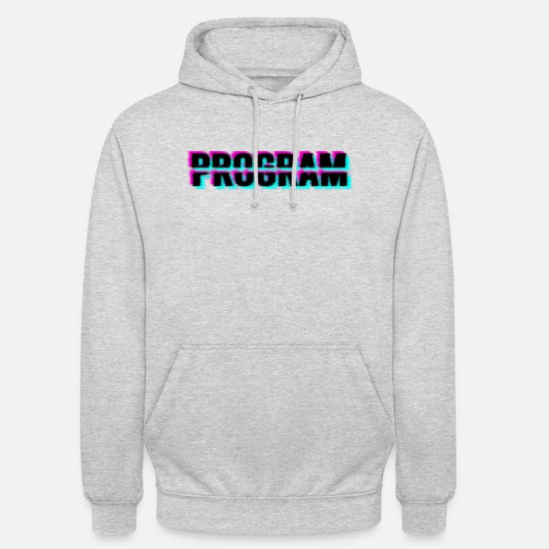 Computer program - Unisex Hoodie - light heather grey
