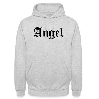 Fishing rod - Unisex Hoodie - light heather grey - Front - Alina (178cm) & Michal (187cm)