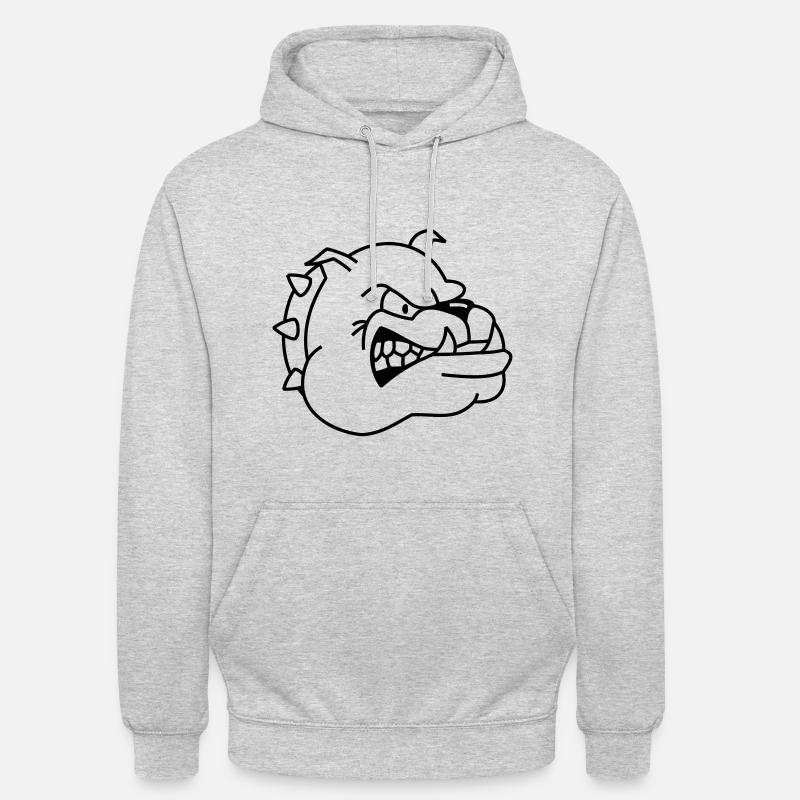 Comic - Unisex Hoodie - Hellgrau meliert
