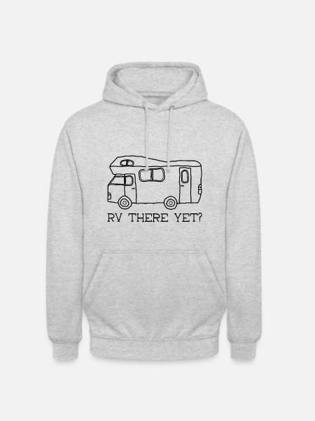 RV there yet? - Unisex Hoodie - light heather grey
