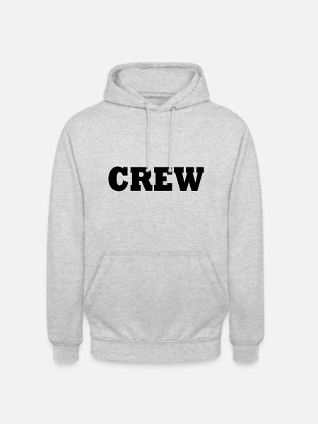 Crew - Unisex Hoodie - light heather grey