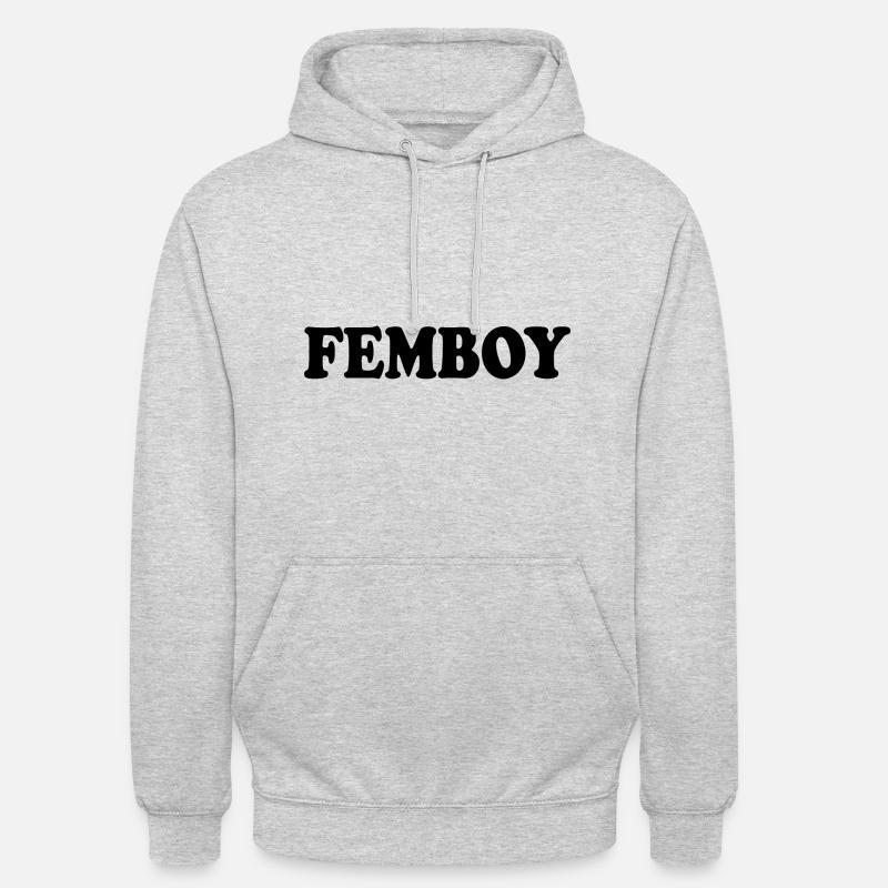 Femboy - Unisex-hettegenser - lysgrå melert