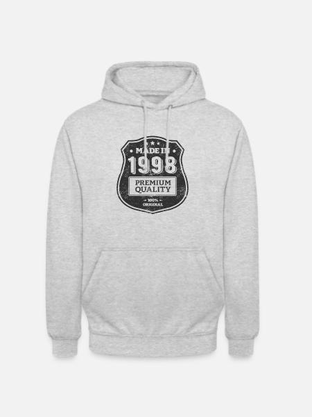 MADE IN 1998 - Unisex Hoodie - light heather grey