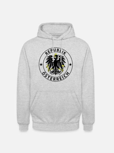 Österreich Design - Unisex Hoodie - light heather grey