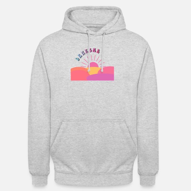 Dankbarkeit ist heilend - Geschenkidee - Geschenk - Unisex Hoodie - Hellgrau meliert
