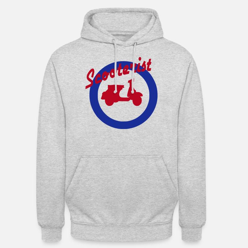 Motorroller Roller Blechroller Schaltroller Unisex Hoodie