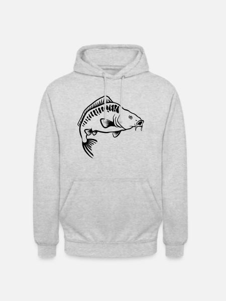 carp - Unisex Hoodie - light heather grey