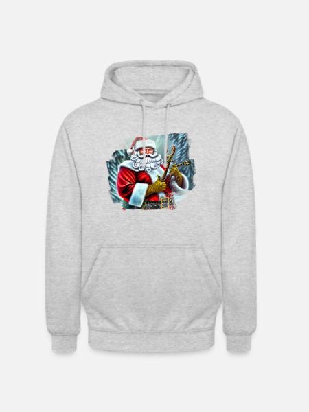 Santa Claus - Unisex Hoodie - light heather grey