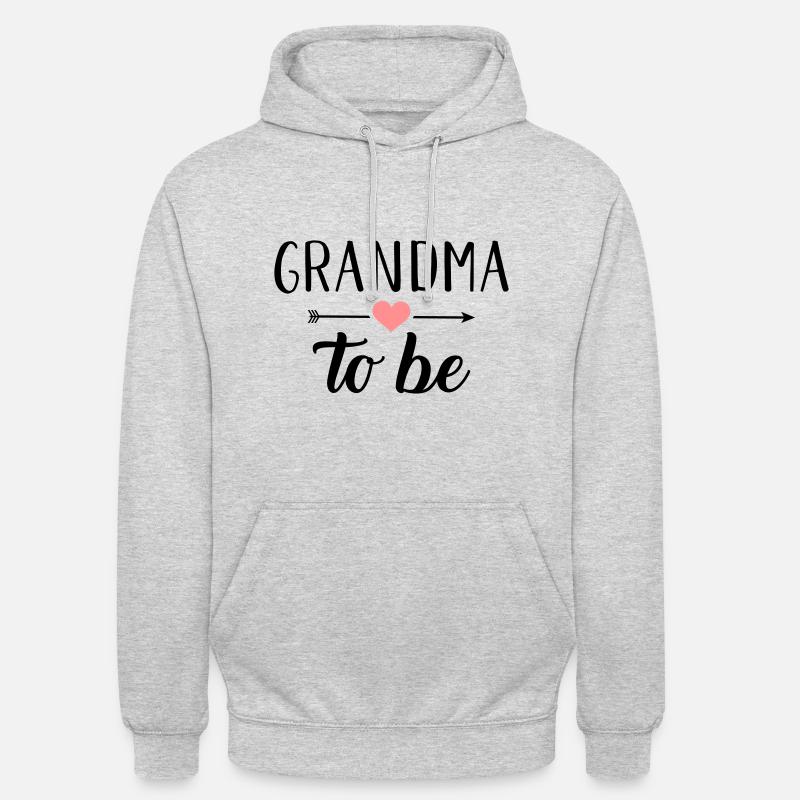Oma - Unisex Hoodie - Hellgrau meliert