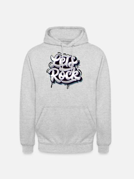Let's Rock - Unisex Hoodie - light heather grey