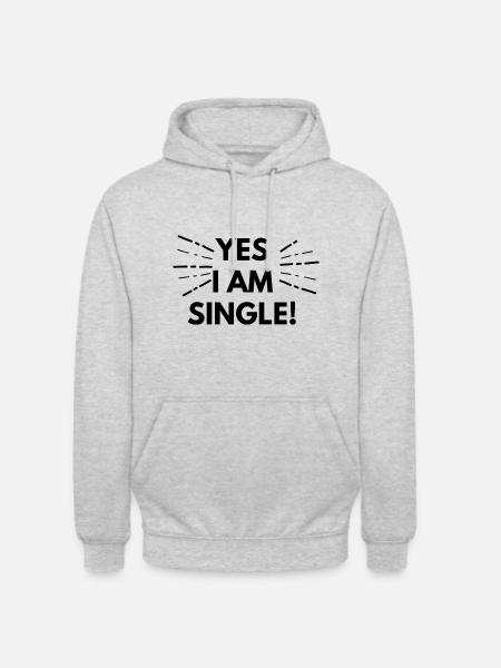 Single - Unisex Hoodie - light heather grey