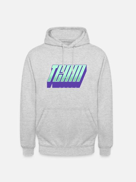 Team - Unisex Hoodie - light heather grey