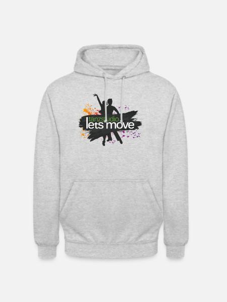 Dance Studio Let's Move - Unisex Hoodie - light heather grey