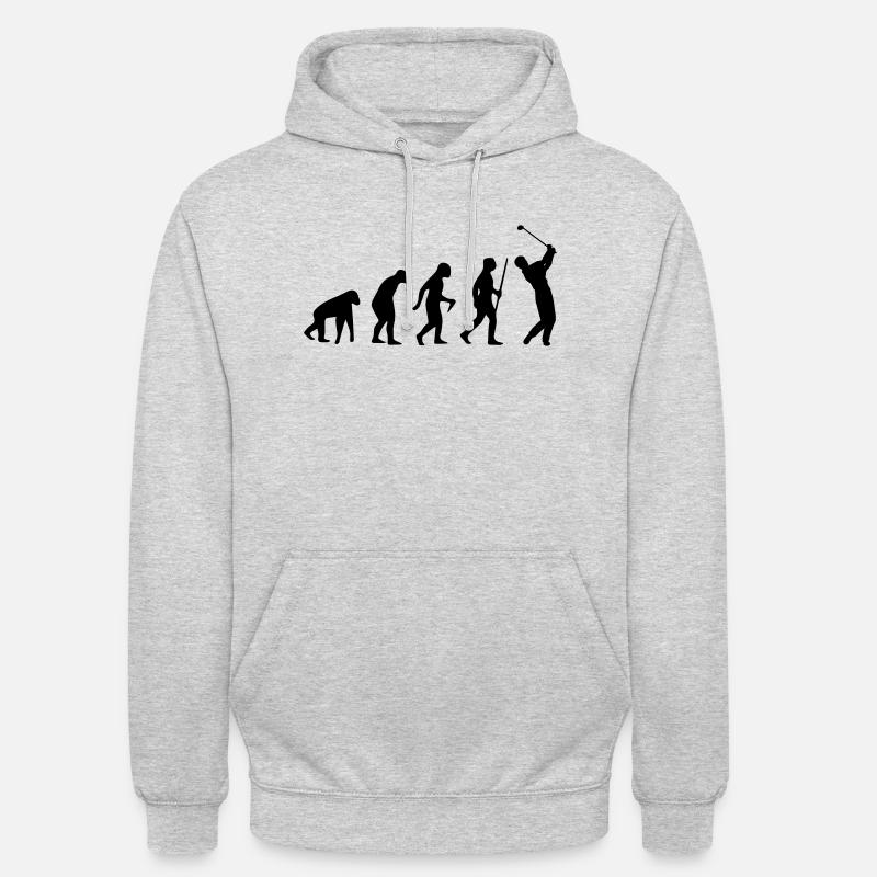 GOLF EVOLUTION - Unisex Hoodie - light heather grey