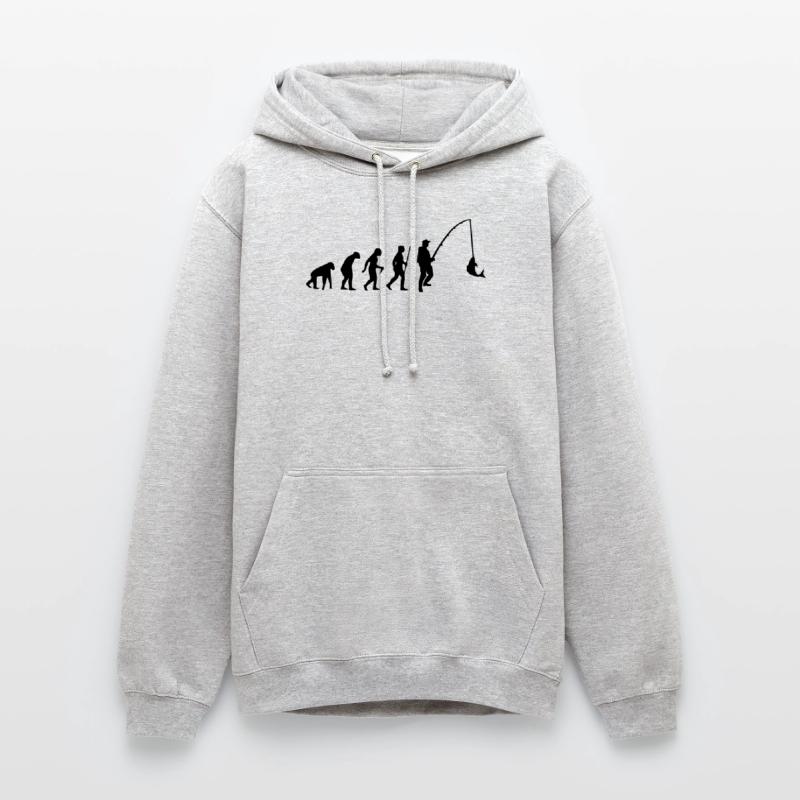 EVOLUTION DE POISSON ! Sweat-shirt à capuche unisexe