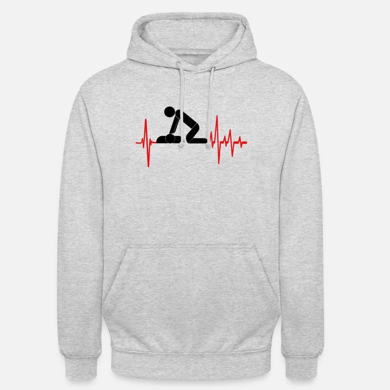 CPR INSTRUCTOR - Unisex Hoodie - Hellgrau meliert