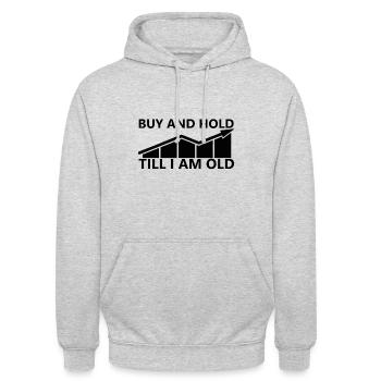 share - Unisex Hoodie - light heather grey - Front - Alina (178cm) & Michal (187cm)