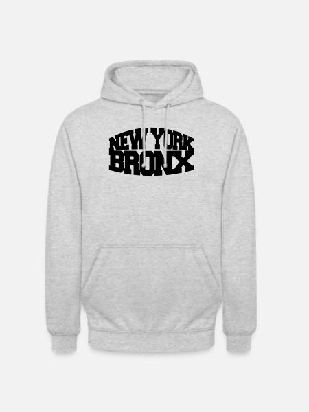 new york bronx - Unisex Hoodie - light heather grey