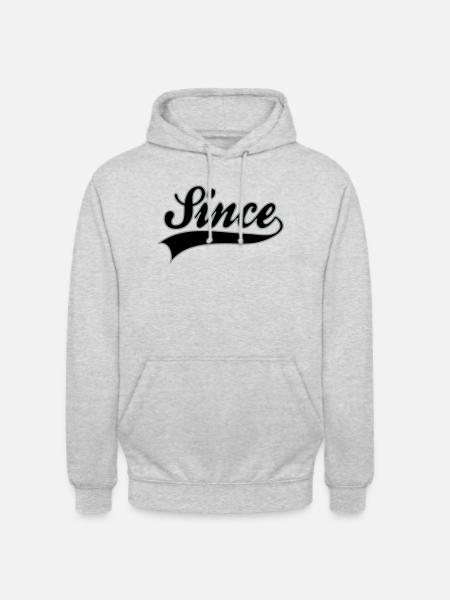Birthday - YOUR YEAR - Unisex Hoodie - light heather grey