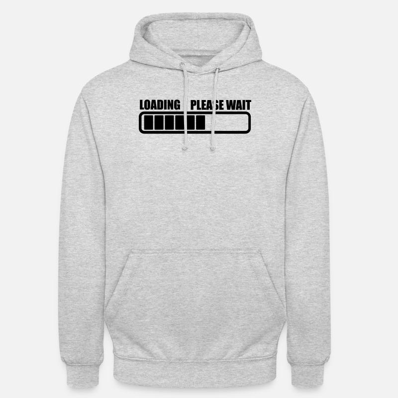 Loading wait a while Unisex Hoodie