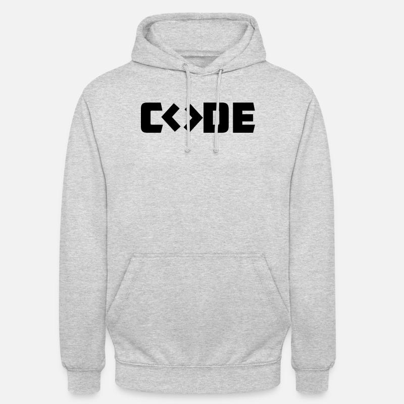 Programmer Code - Unisex Hoodie - light heather grey