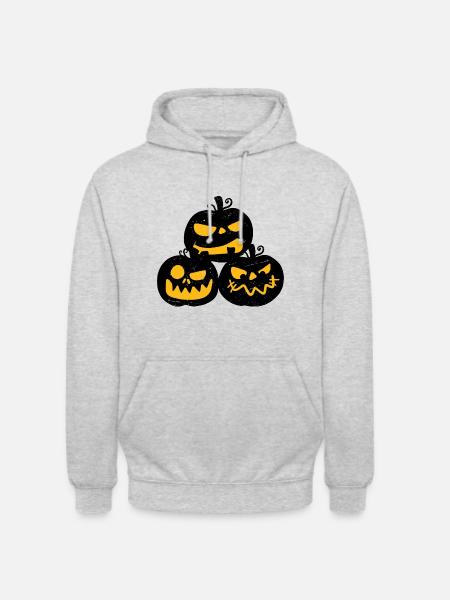 Halloween gift - Unisex Hoodie - light heather grey
