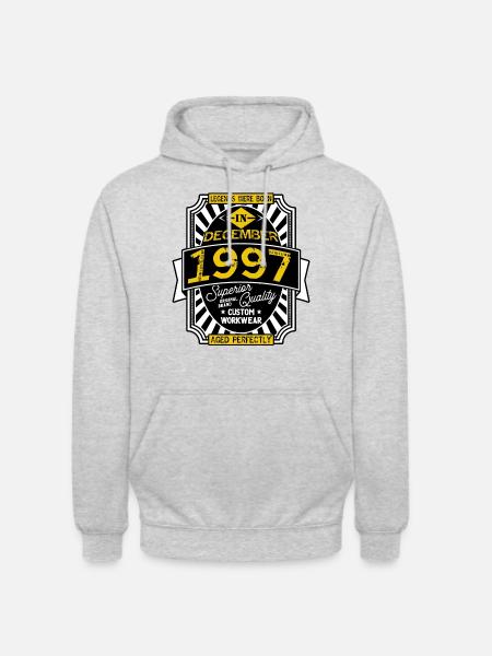 1997 DECEMBER - Unisex Hoodie - light heather grey