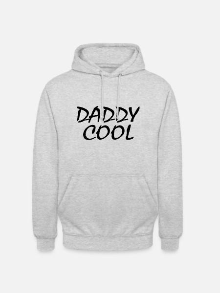 Daddy cool - Unisex Hoodie - Hellgrau meliert