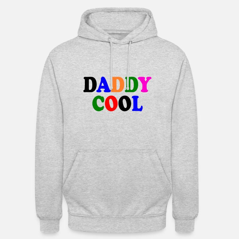 Daddy cool - Sweat-shirt à capuche unisexe - gris clair chiné