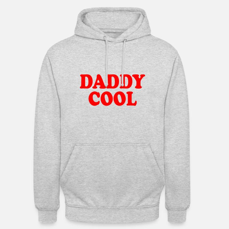 Daddy cool - Sweat-shirt à capuche unisexe - gris clair chiné