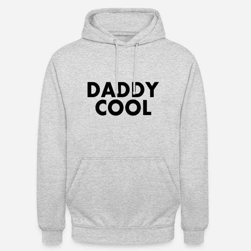 Daddy cool - Sweat-shirt à capuche unisexe - gris clair chiné
